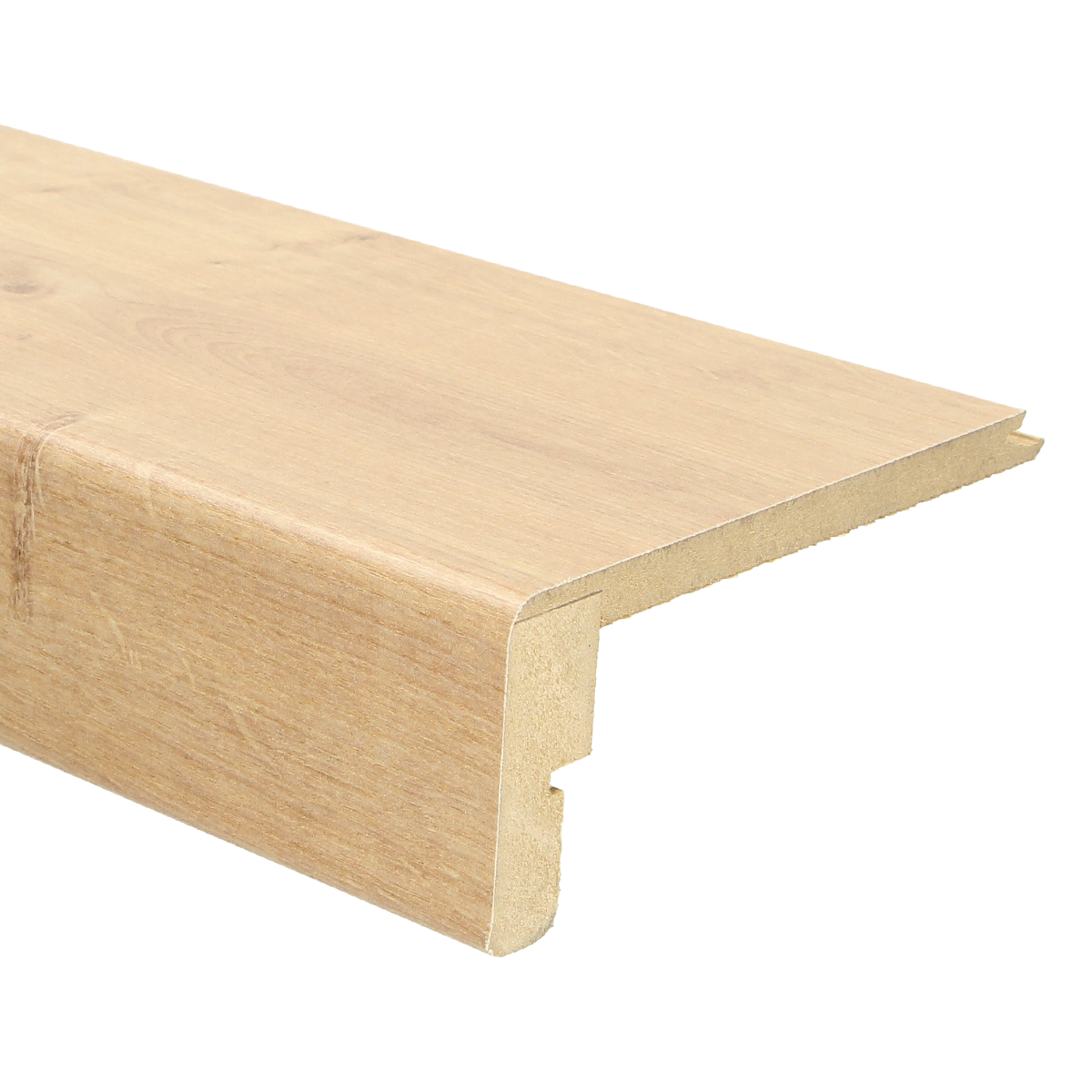 Pièce d'extrémité CPL Uniclic en chêne toscan 278 x 13,2 cm