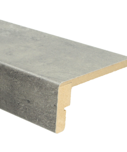 Pièce d'extrémité CPL Uniclic en basalte foncé PRO 138 x 13,2 cm