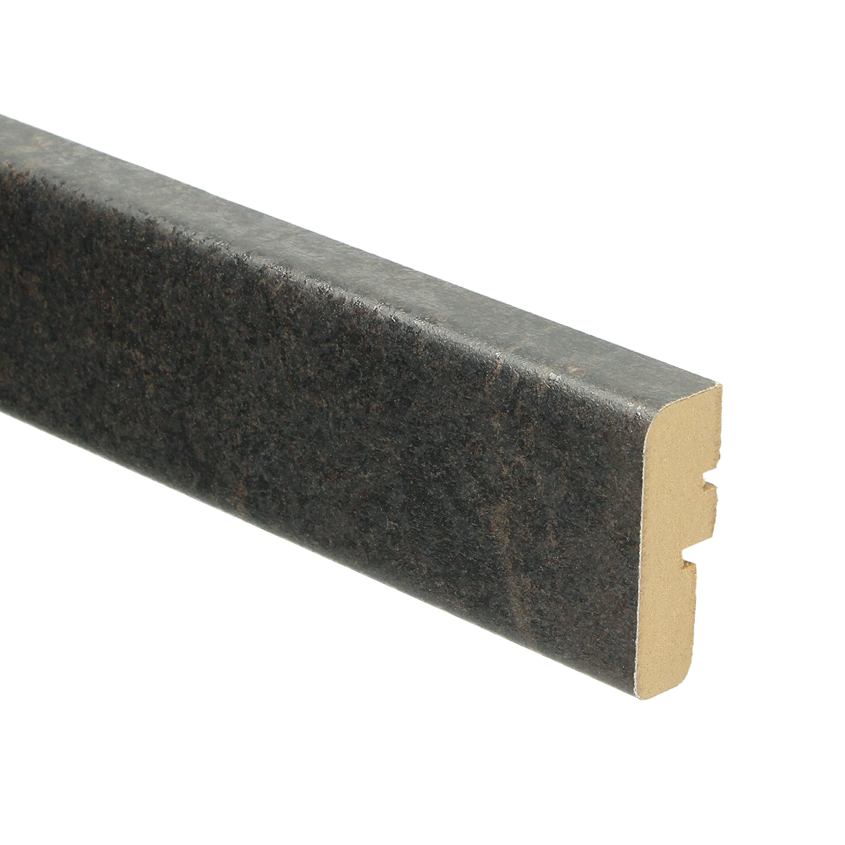 Nez de marche individuel CPL en acier noir 135x6cm