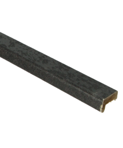 Profil d'angle 8/20 en acier noir