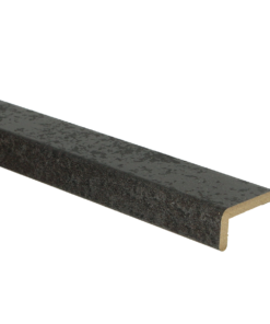 Profil d'angle 22/45 en acier noir pour la partie inférieure