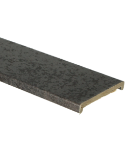 Profil de recouvrement en U 8/68 en acier noir