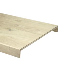 Étape chêne rustique unb. 115x57 cm (2x nez 6 cm)