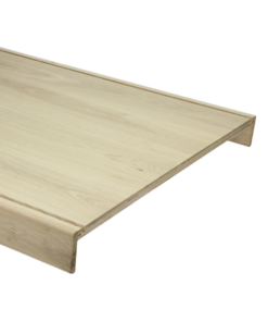 Marche rustique chêne brut 138x57 (2x nez 6cm) avec découpe