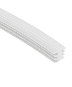 Escalier antidérapant profil en T blanc (fraisage)