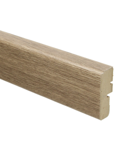 Nez de marche séparé chêne sable pour profil d'escalier 270x6cm