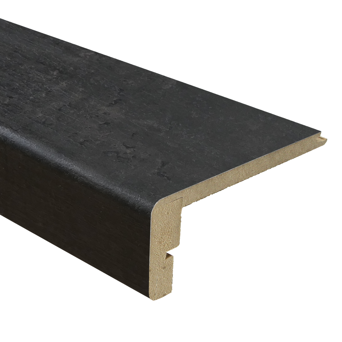 PP marche de sortie 138x13,2cm béton anthracite