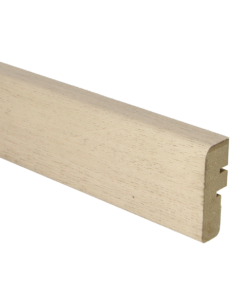 Nez de marche séparé chêne blanchi pour profil d'escalier 270x6cm