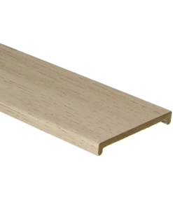 Moulure en U chêne blanchi 8 x 68