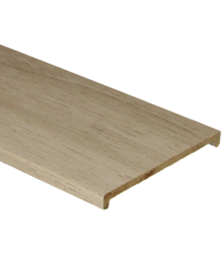 Moulure en U chêne blanchi 8 x 83