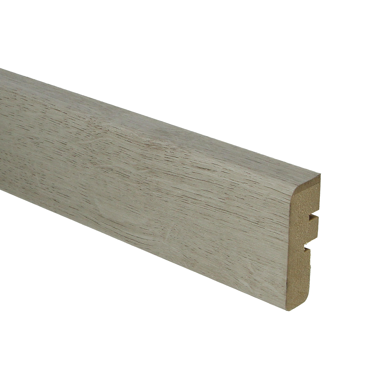 Nez de marche séparé chêne norvégien pour profil d'escalier 135x6cm