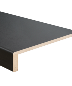 Marche Vesuvius Noir Grain de bois 121x30cm