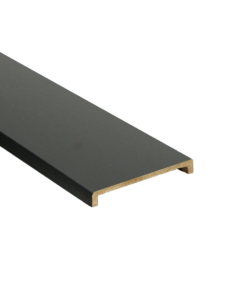 U-profil Vesuvius Noir Grain de bois 69/10mm