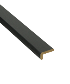 Profil d'angle Vesuvius Noir Grain de bois 12/22mm