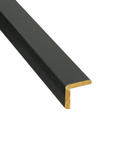 Profil d'angle Vesuvius Noir Grain de bois 22/22mm