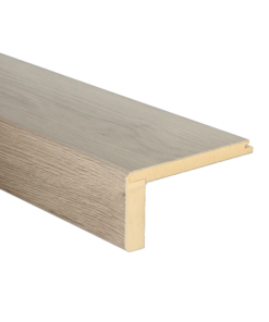 Sortie continue. Gladstone Chêne Gris 136x12,5cm NOUVEAU