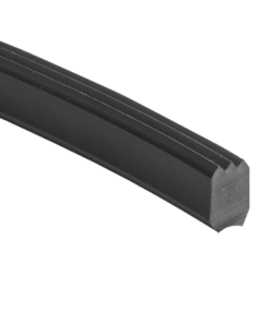 Profil antidérapant pour escalier noir 8x11mm (fraisage en)